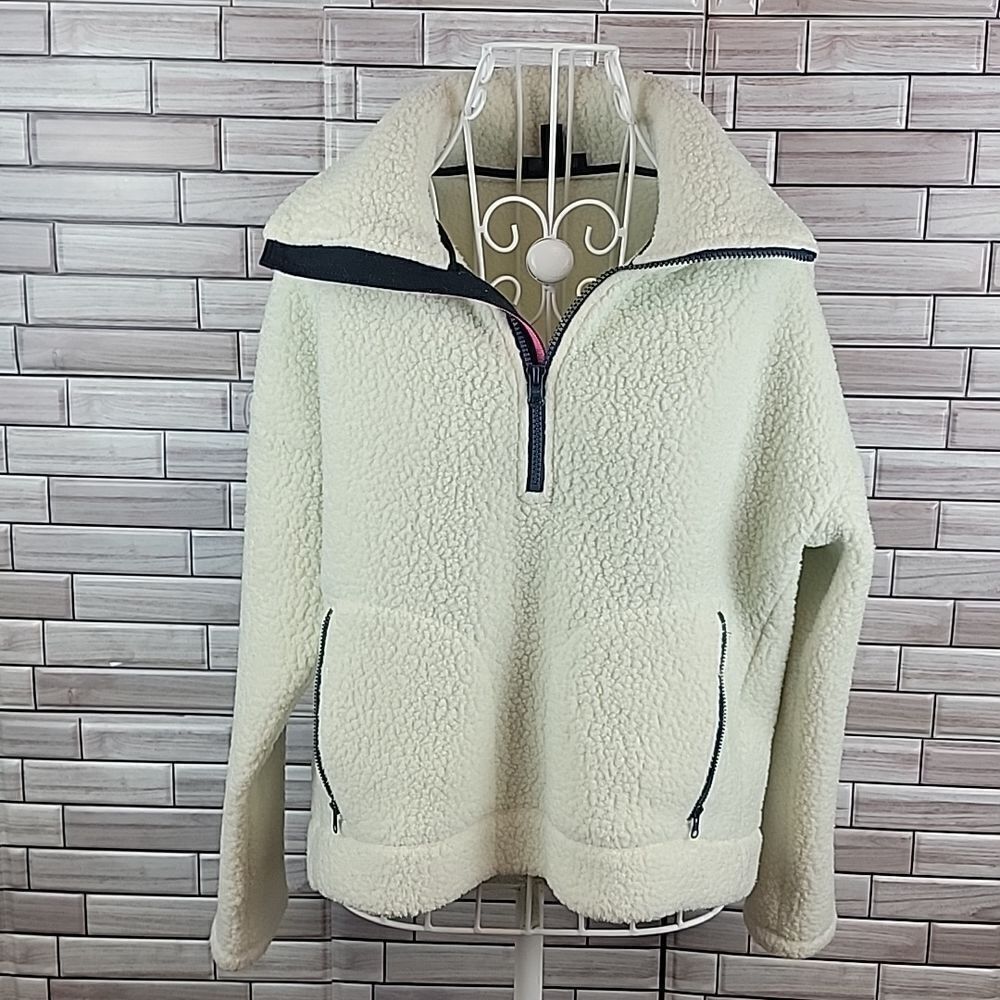 J. Crew fleece jacket Size XS